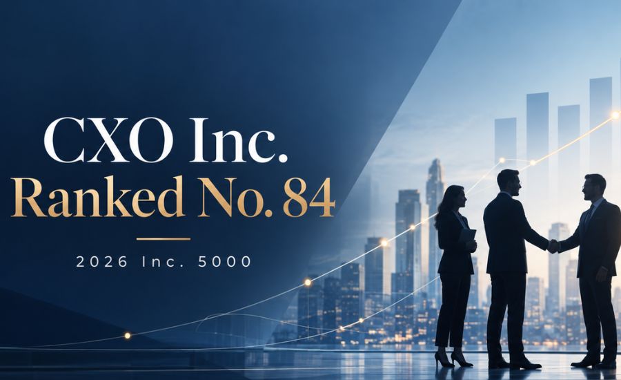 CXO Inc. Named No. 84 on the 2026 Inc. 5000 List of America’s Fastest-Growing Private Companies